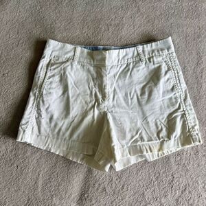 J Crew Women’s White 4" Chino Short